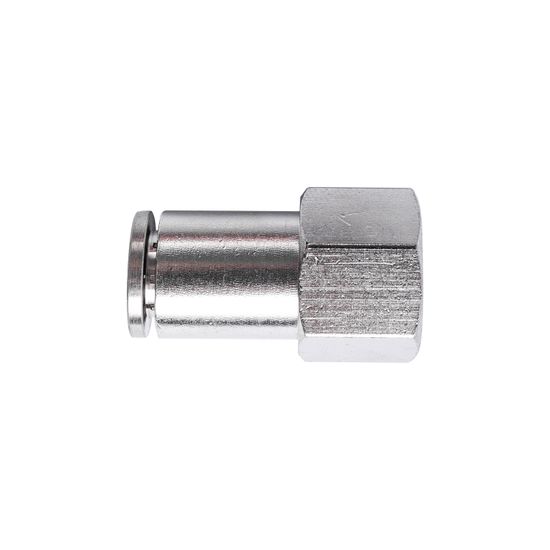 Metal Pu Fitting Straight 8mm 1/4" F